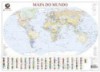 Mapa do Mundo plastificado 80x111 cm (32171)